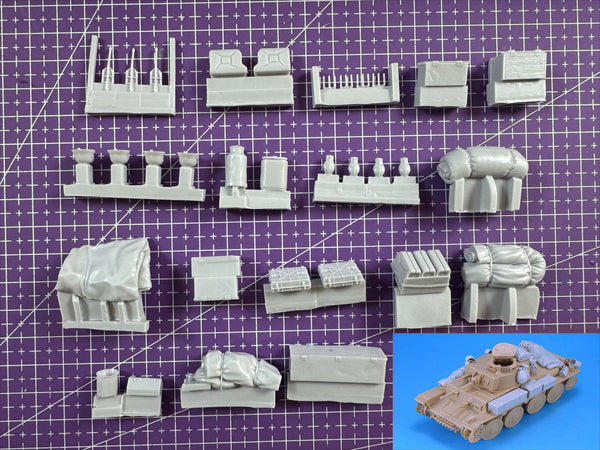 1/35 WWII German Pz. Kpfw. 38(t), Resin Model Vehicle Kit, Unassembled and Unpainted