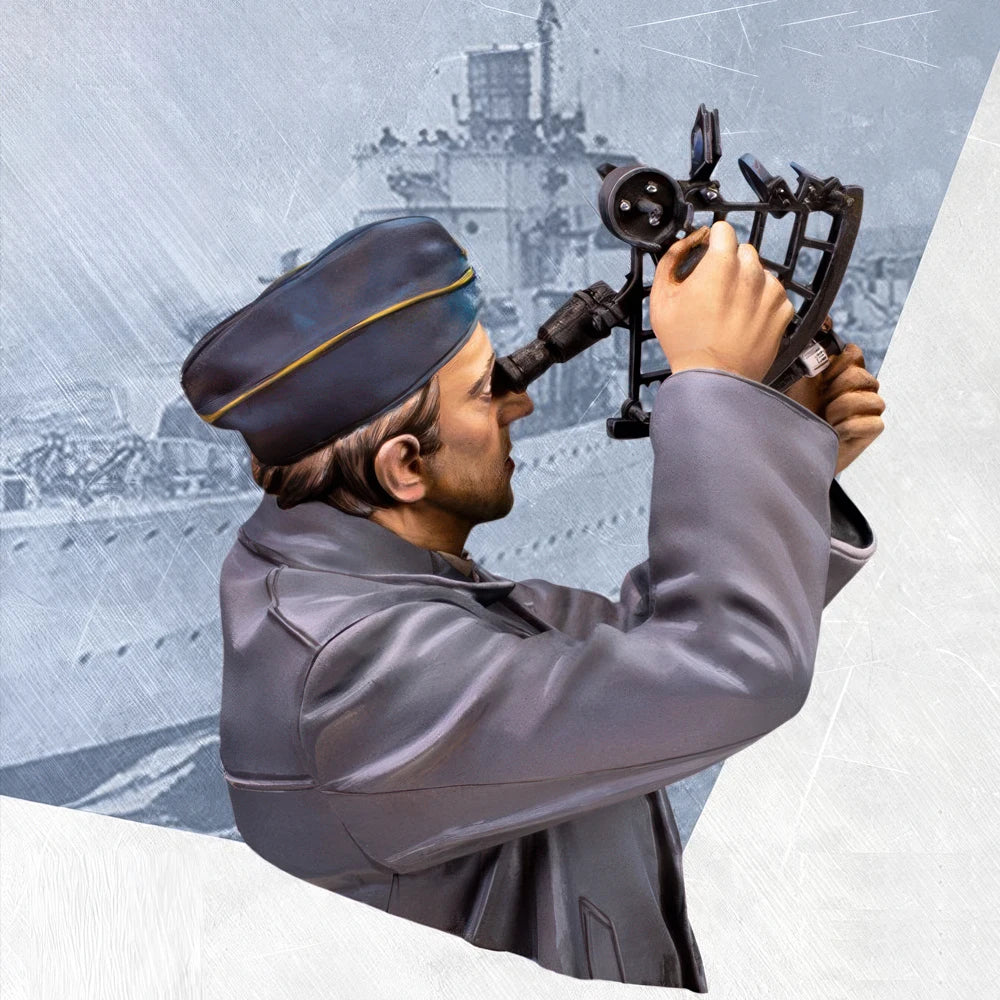 WWII German Officer — 1/10 Resin Bust