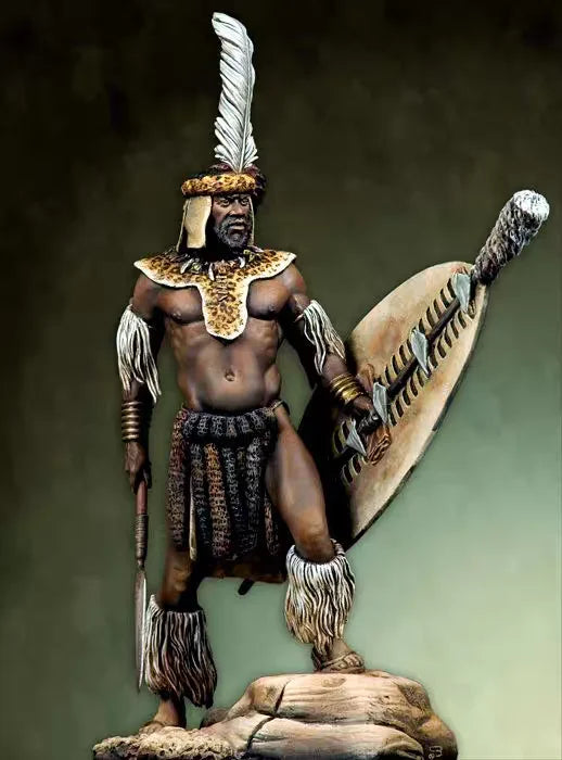 75mm Ancient Egyptian Warrior-Deity, Resin Model Figure Kit, Unassembled and Unpainted