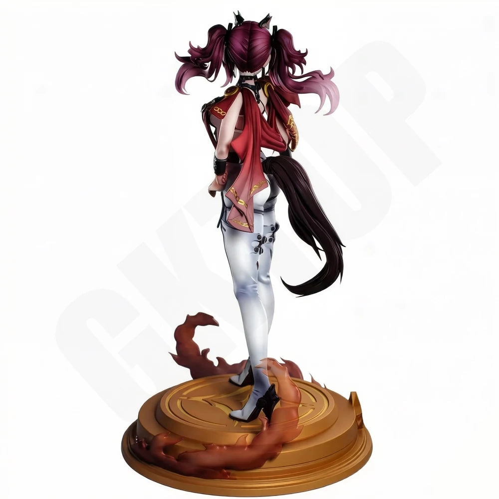 1/24 Beast Girl Twin Tails, Resin Model Figure Kit, Anime Theme, Unassembled and Unpainted