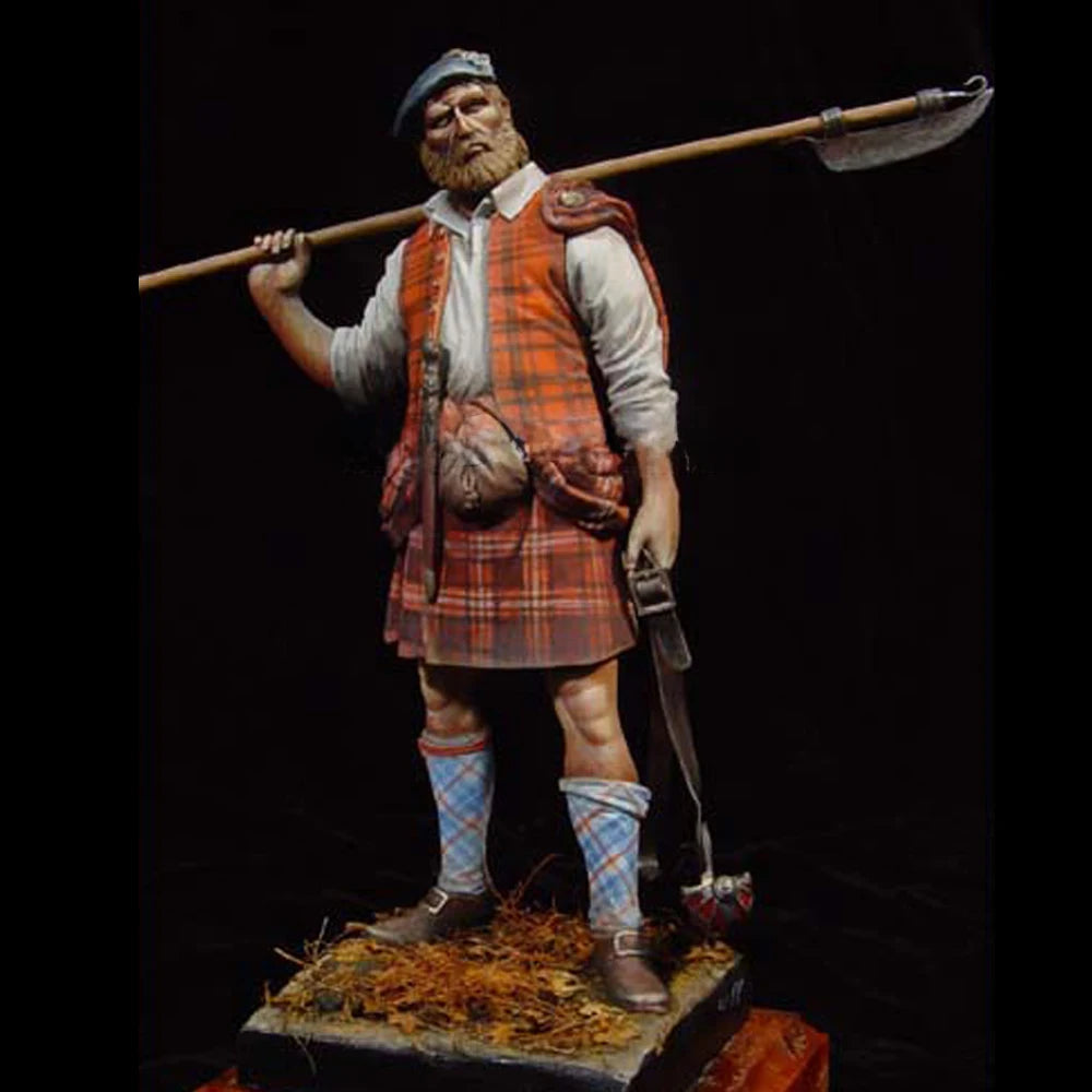 1/20 Modern 1746 Highland Clansman, Resin Model Figure Kit, Unassembled and Unpainted