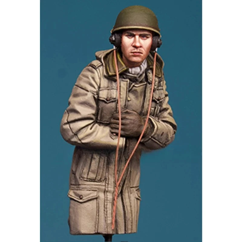 1/35 WWII British Paratroopers with Combat Goggles, 2 Figures, Resin Model Figure Kit, Unassembled and Unpainted