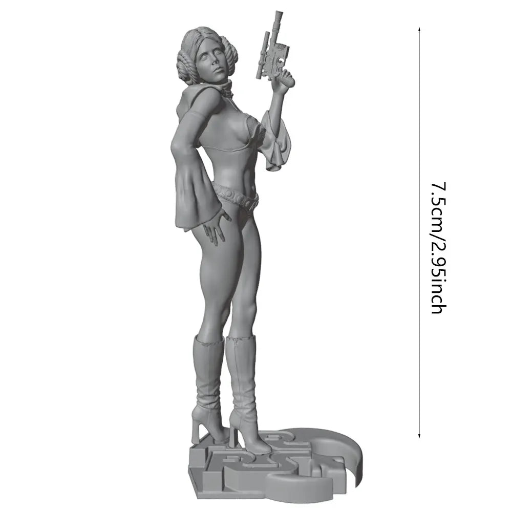 75mm Modern Tactical Operative, Resin Model Figure Kit, Unassembled and Unpainted