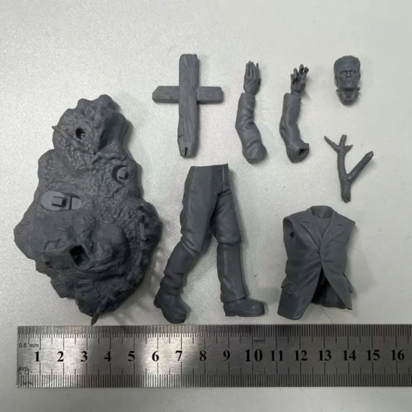 1/24 Frankenstein's Monster, Resin Model Figure Kit, Fantasy Theme, Unassembled and Unpainted