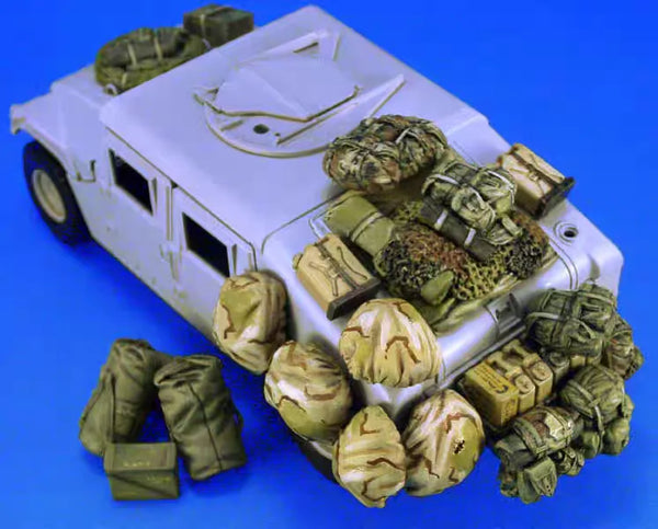 1/35 Modern M1114 HMMWV Stowage, Resin Model Accessory Kit, Unpainted
