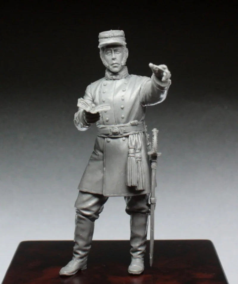 1/35 American Civil War Soldier, Resin Model Figure Kit, Unassembled and Unpainted