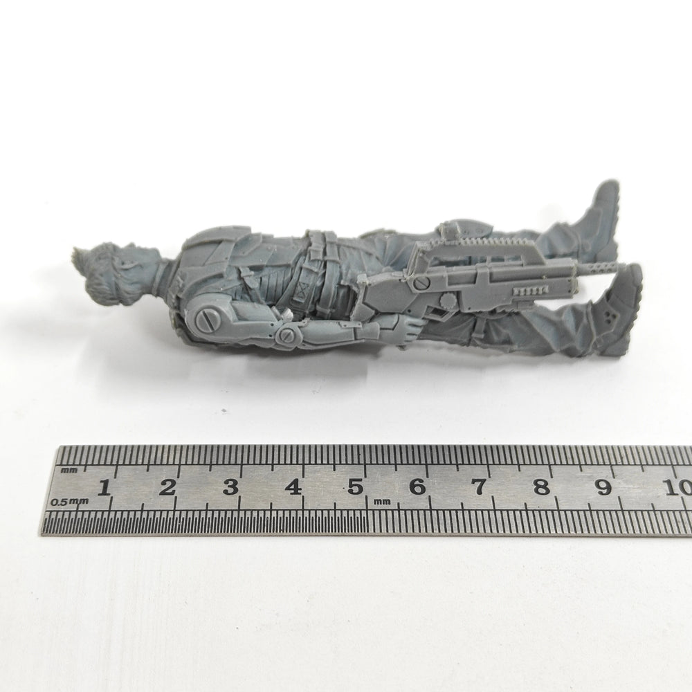 75mm Modern Military Operators, 3 Figures, Resin Model Figure Kit, Unassembled and Unpainted
