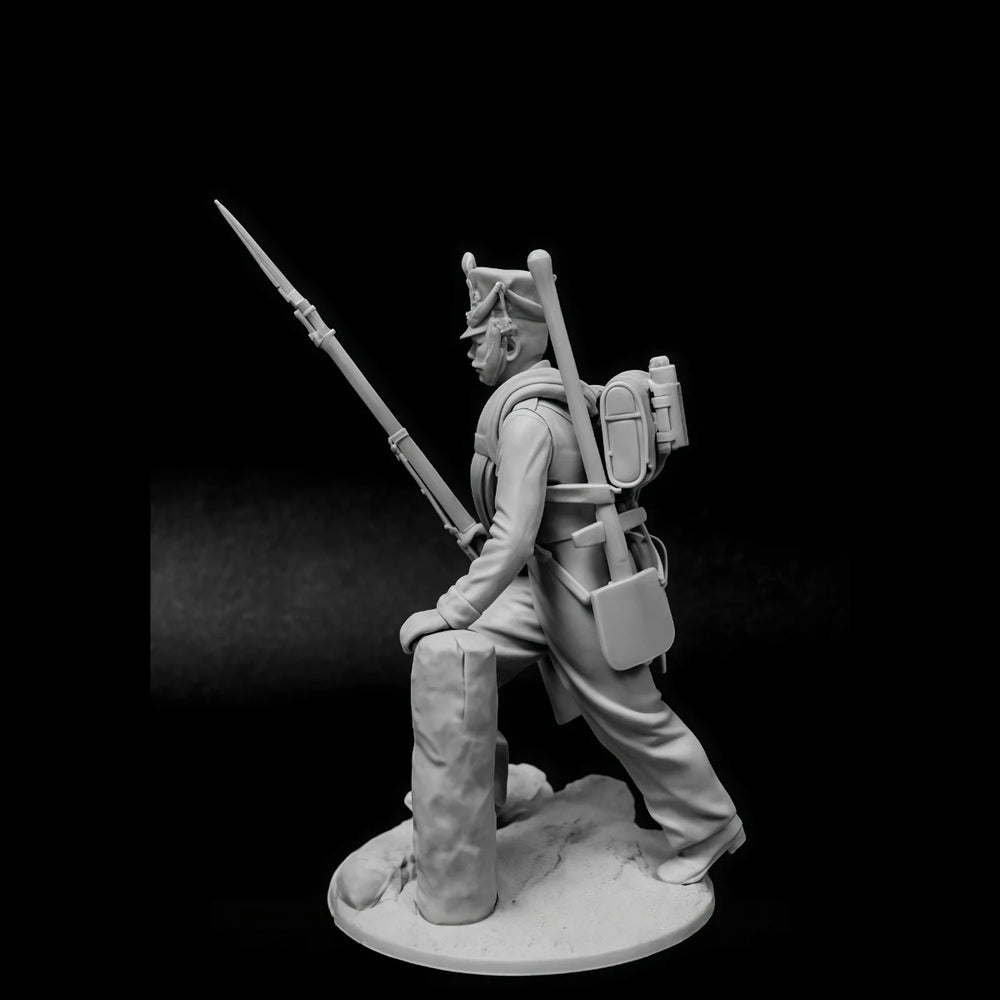 54mm Modern Russian Guards Navy Sailor, Resin Model Figure Kit, Unassembled and Unpainted