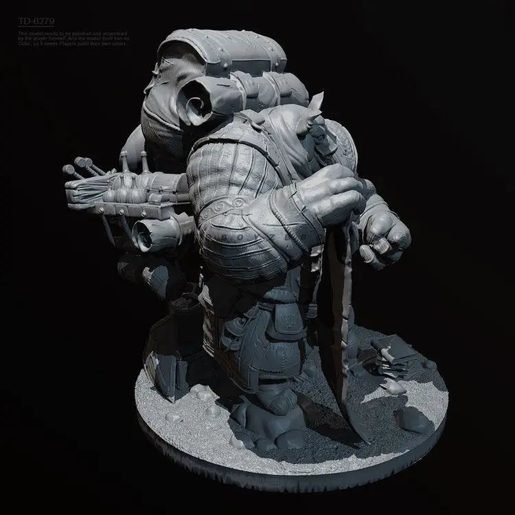 50mm Soldier, Resin Model Figure Kit, Sci-Fi Theme, Unassembled and Unpainted