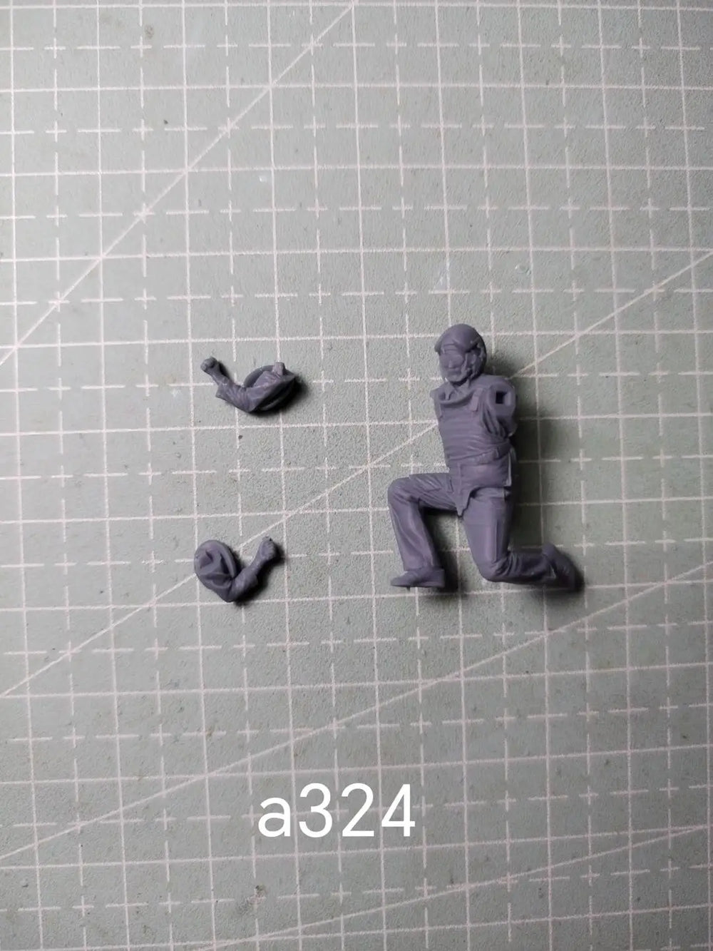 1/48 Modern Tactical Military Soldier, Resin Model Figure Kit, Unassembled and Unpainted