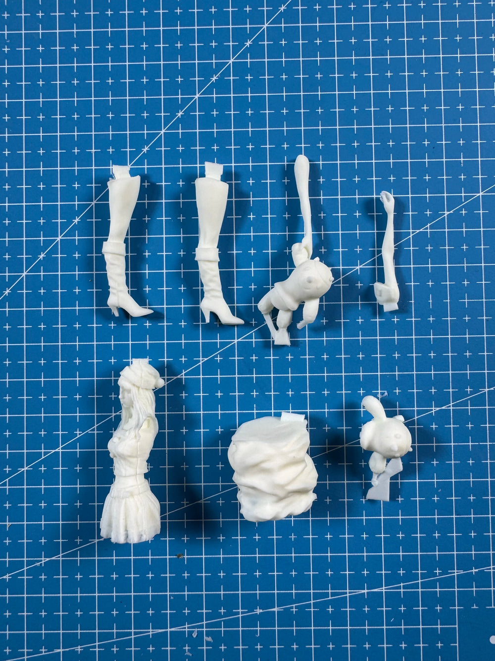 1/20 Girl in Festive Dress, Resin Model Figure Kit, Anime Theme, Unassembled and Unpainted