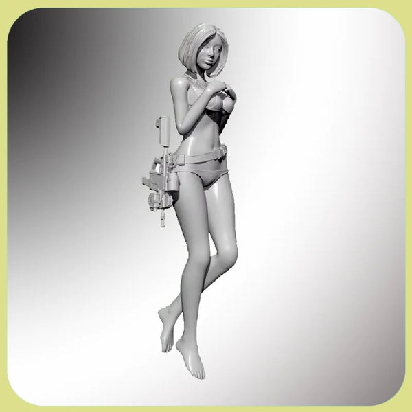 75mm Detective Series, Resin Model Figure Kit, Unassembled and Unpainted