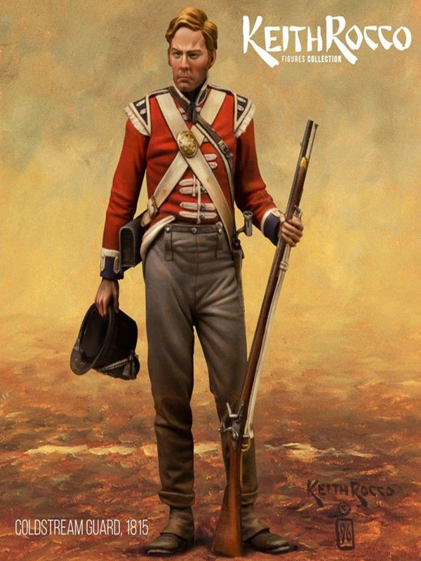 1/24 Napoleonic French Guard, Resin Model Figure Kit, Unassembled and Unpainted