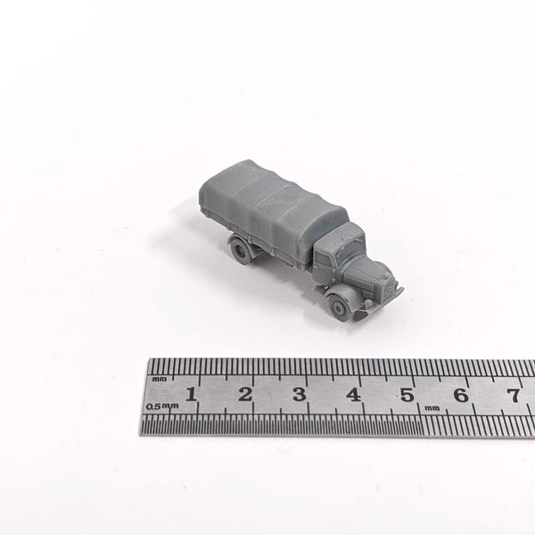 1/144 WWII German L4500 Military Truck, Resin Model Vehicle Kit, Unassembled and Unpainted