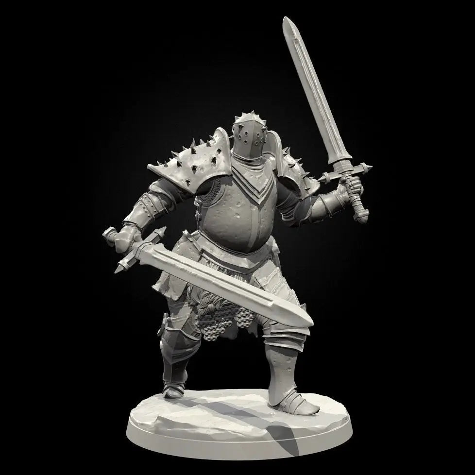 50mm Imperial Guard, Resin Model Figure Kit, Fantasy Theme, Unassembled and Unpainted