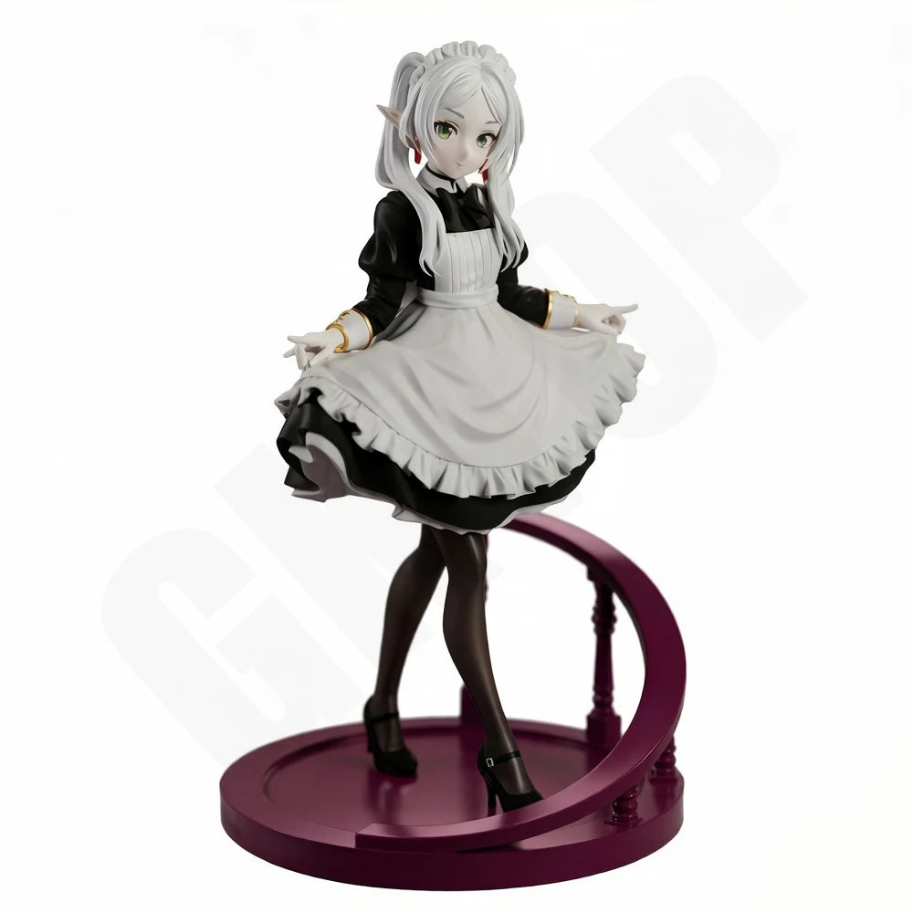 1/24 Elf Maid Character, Resin Model Figure Kit, Anime Theme, Unassembled and Unpainted