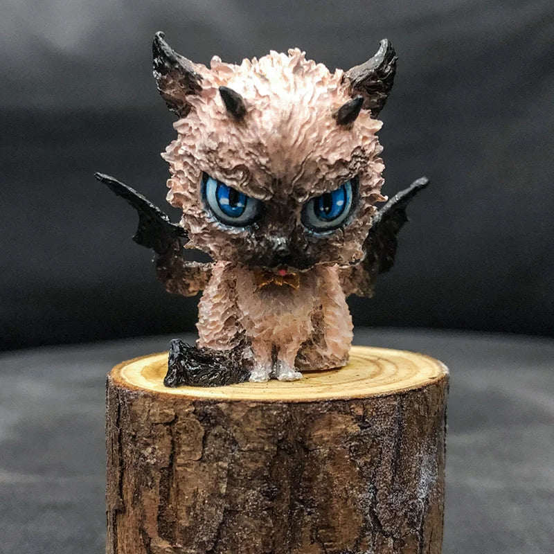 Demonic Cat Creature, Resin Model Creature Kit, Fantasy Theme, Unassembled and Unpainted