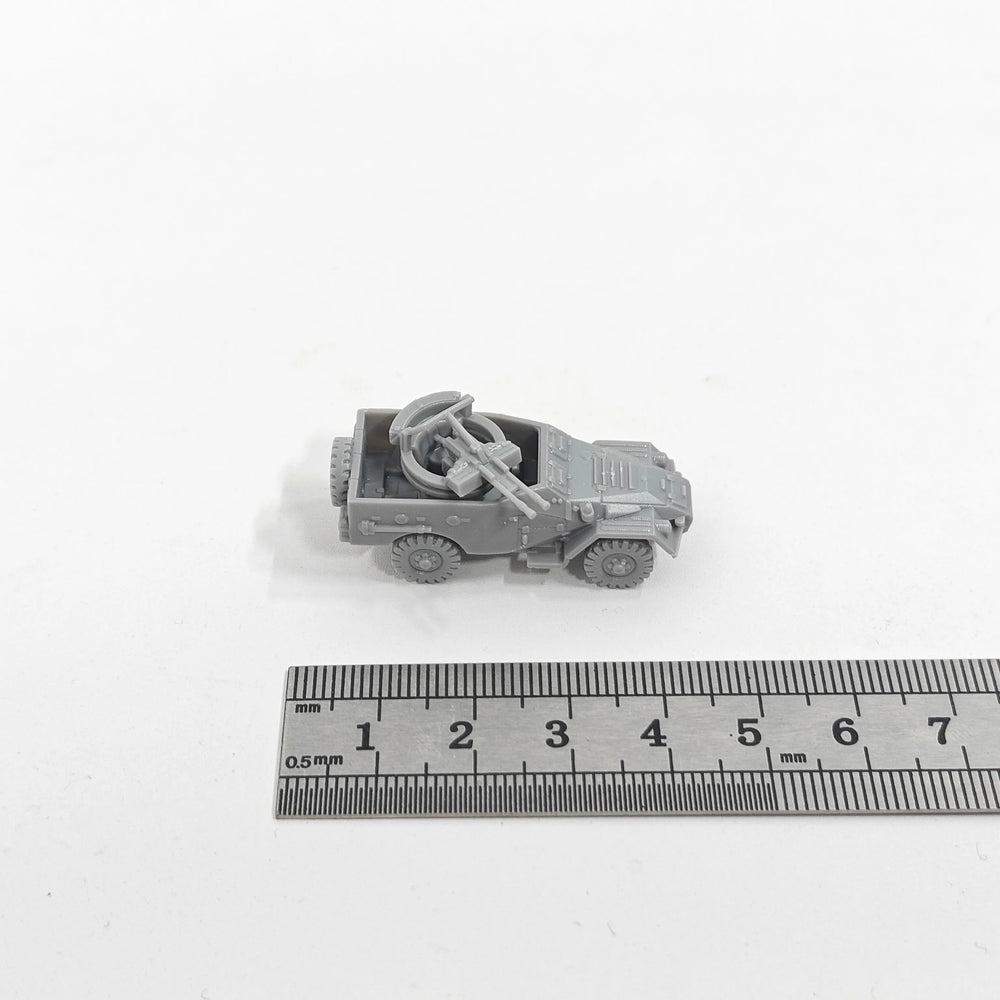 1/144 Cold War BTR-40A Fire Support Vehicle, Resin Model Vehicle Kit, Unassembled and Unpainted