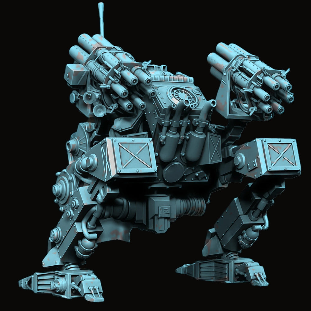 1/35 Military Mecha Soldier, Resin Model Figure Kit, Sci-Fi Theme, Unassembled and Unpainted