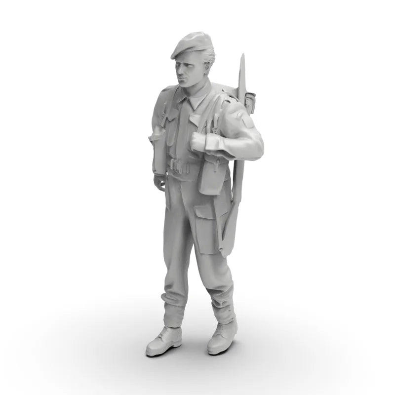 1/35 WWI British Infantry Squad, 6 Figures, Resin Model Figure Kit, Unassembled and Unpainted