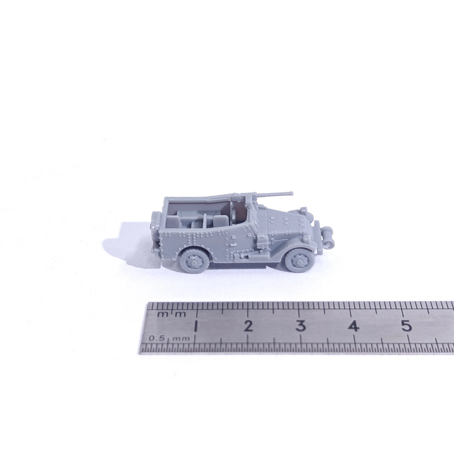 1/144 Scale M3A1 Scout Car Unpainted Miniatures Reisn Model Kits