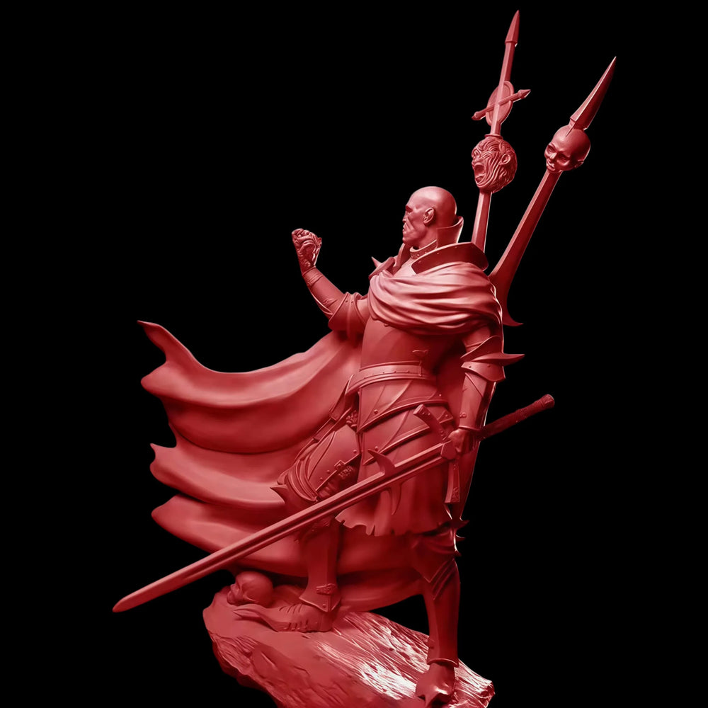 1/24 Evil Spirit Warrior, Resin Model Figure Kit, Fantasy Theme, Unassembled and Unpainted