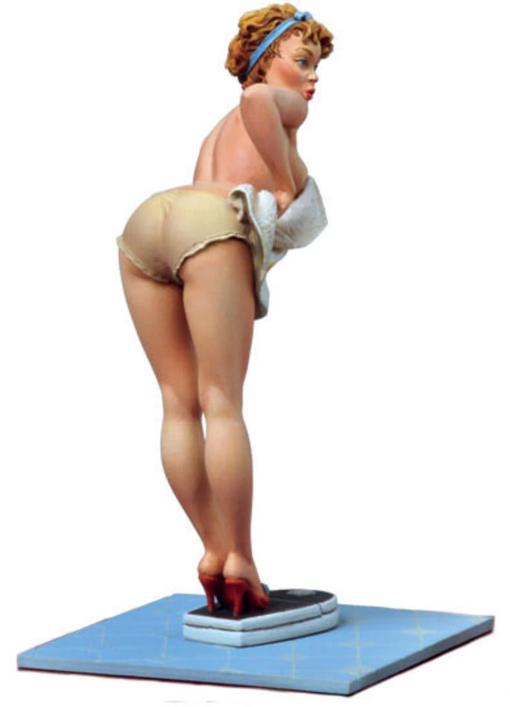 80mm Pinup, Resin Model Figure Kit, Unassembled and Unpainted