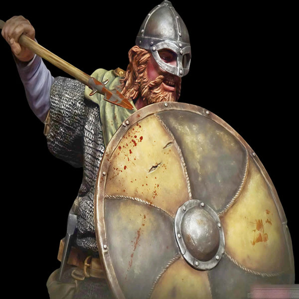 1/12 Ancient Warrior, Resin Model Bust Kit, Unassembled and Unpainted