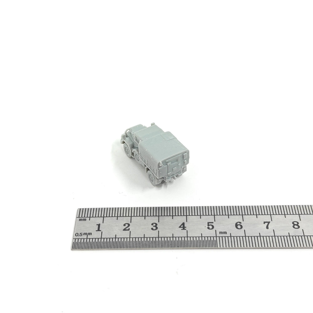 1/144 WWII DAF YA-26 6x6 Military Truck, Resin Model Vehicle Kit, Unassembled and Unpainted