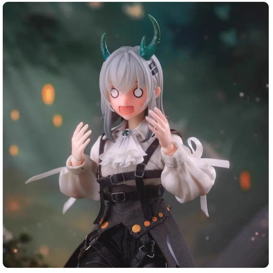 1/12 Dark Fantasy Demon Knight Gloria, Resin Model Figure Kit, Fantasy Theme, Unassembled and Unpainted