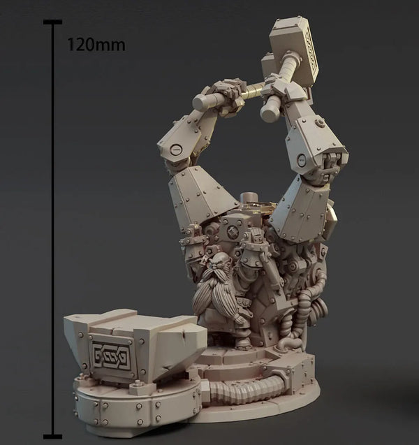 Nurgle Chaos Corrupted Warrior, Resin Model Figure Kit, Fantasy Theme, Unassembled and Unpainted