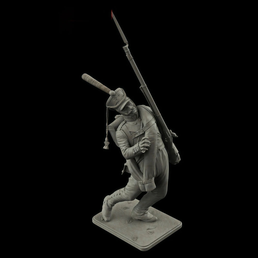 75mm Napoleonic Russian Preobrazhensky Guards, Resin Model Figure Kit, Unassembled and Unpainted