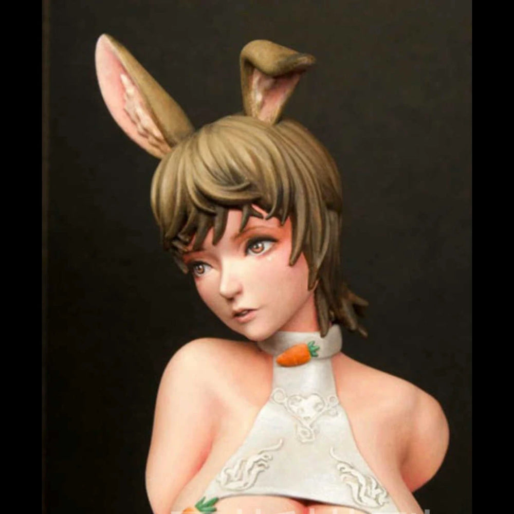 95mm Bunny Girl, Resin Model Bust Kit, Anime Theme, Unassembled and Unpainted