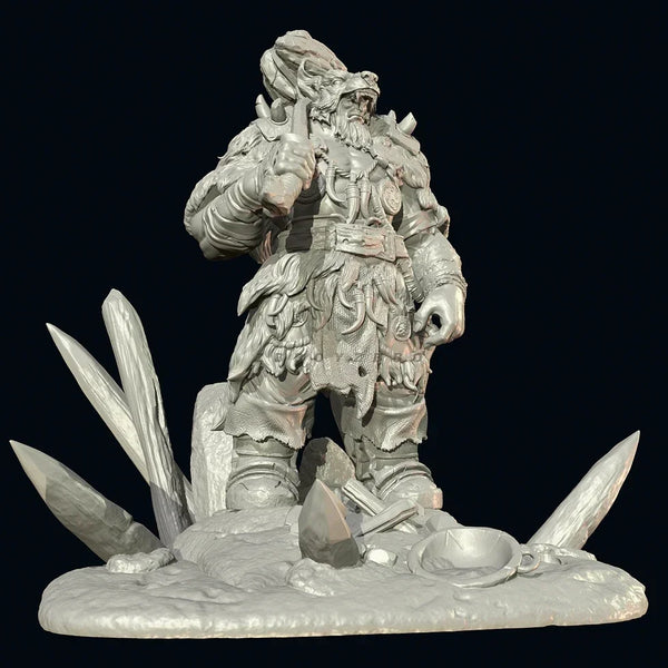 65mm Barbarian Warriors, 4 Figures, Resin Model Figure Kit, Fantasy Theme, Unassembled and Unpainted