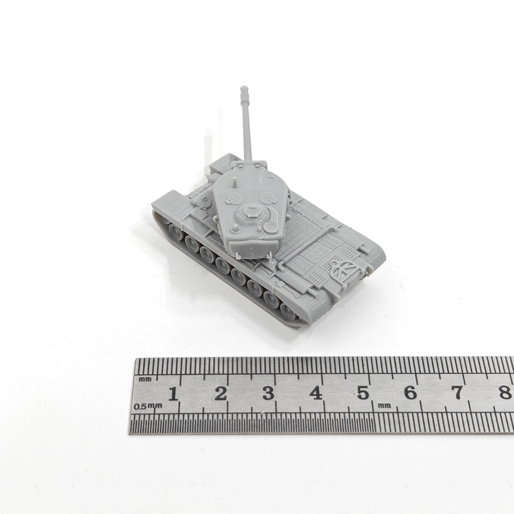 1/144 WWII Soviet T34 Heavy Tank, Resin Model Vehicle Kit, Unassembled and Unpainted