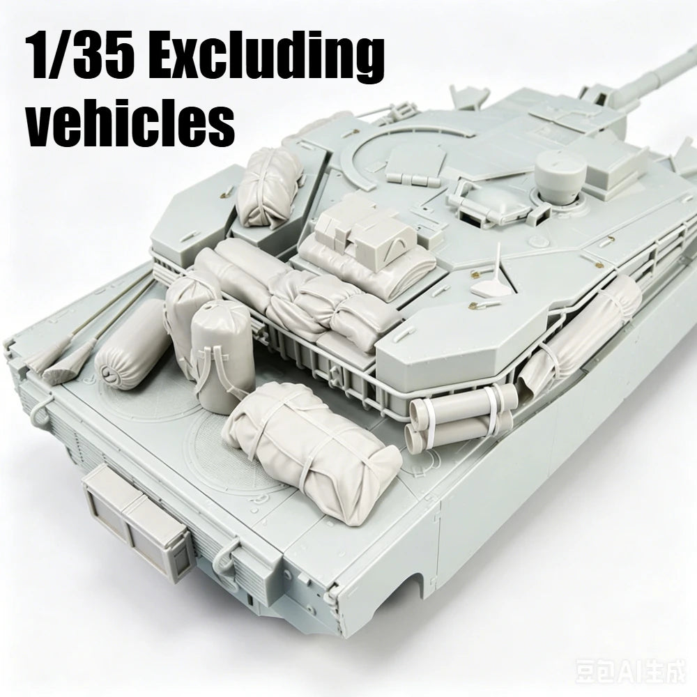 1/35 Cold War K1/A2 Main Battle Tank, Resin Model Vehicle Kit, Unassembled and Unpainted