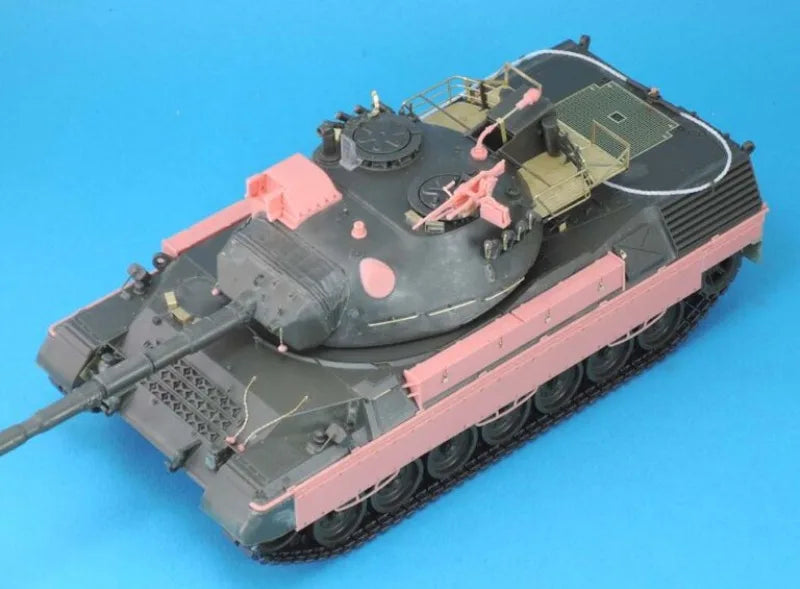 1/35 Cold War Leopard 1A5BE Tank Conversion, Resin Model Vehicle Kit, Unassembled and Unpainted