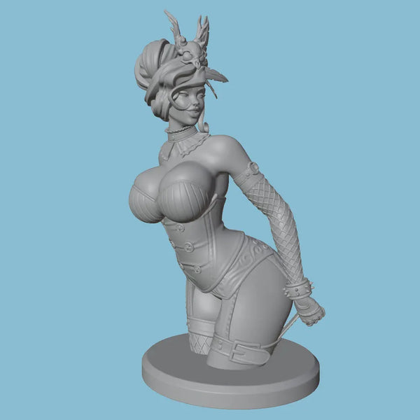 1/24 Female Fantasy, Resin Model Bust Kit, Unassembled and Unpainted