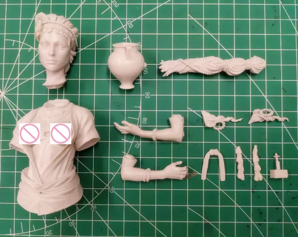 1/10 Ancient Helen of Troy, Resin Model Bust Kit, Unassembled and Unpainted