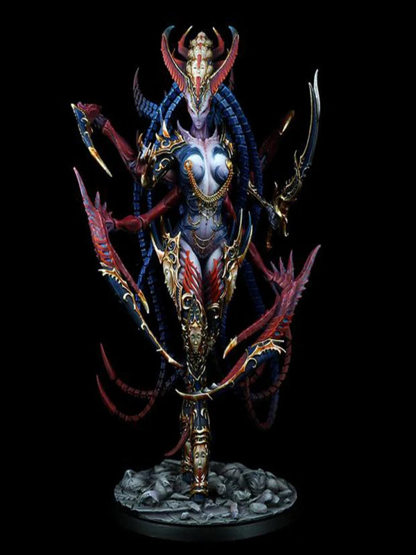 180mm Demon, Resin Model Figure Kit, Fantasy Theme, Unassembled and Unpainted
