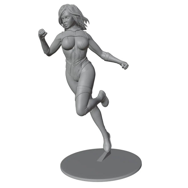 1/24 Athletic Female Runner in Sprint, Resin Model Figure Kit, Unassembled and Unpainted