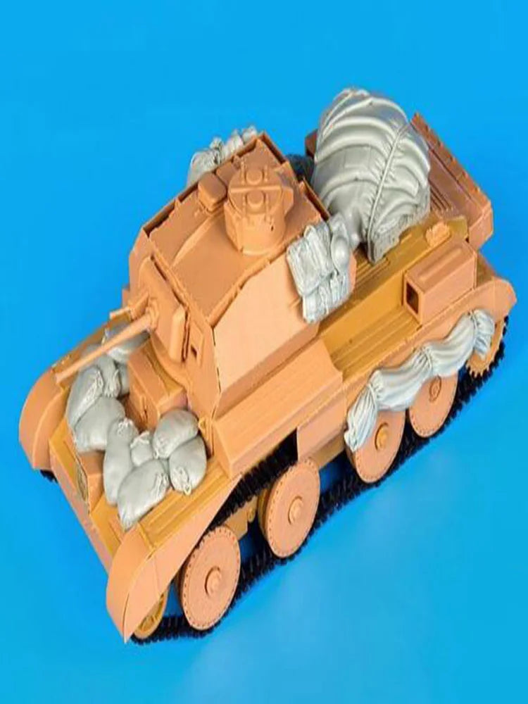 1/35 Modern Military Truck with Soldier, 3 Figures, Resin Model Vehicle Kit, Unassembled and Unpainted