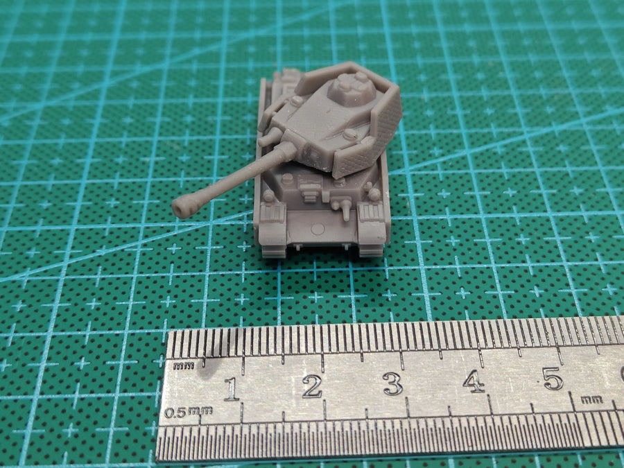 1/144 Scale Turán III 44M Tank MODEL KIT