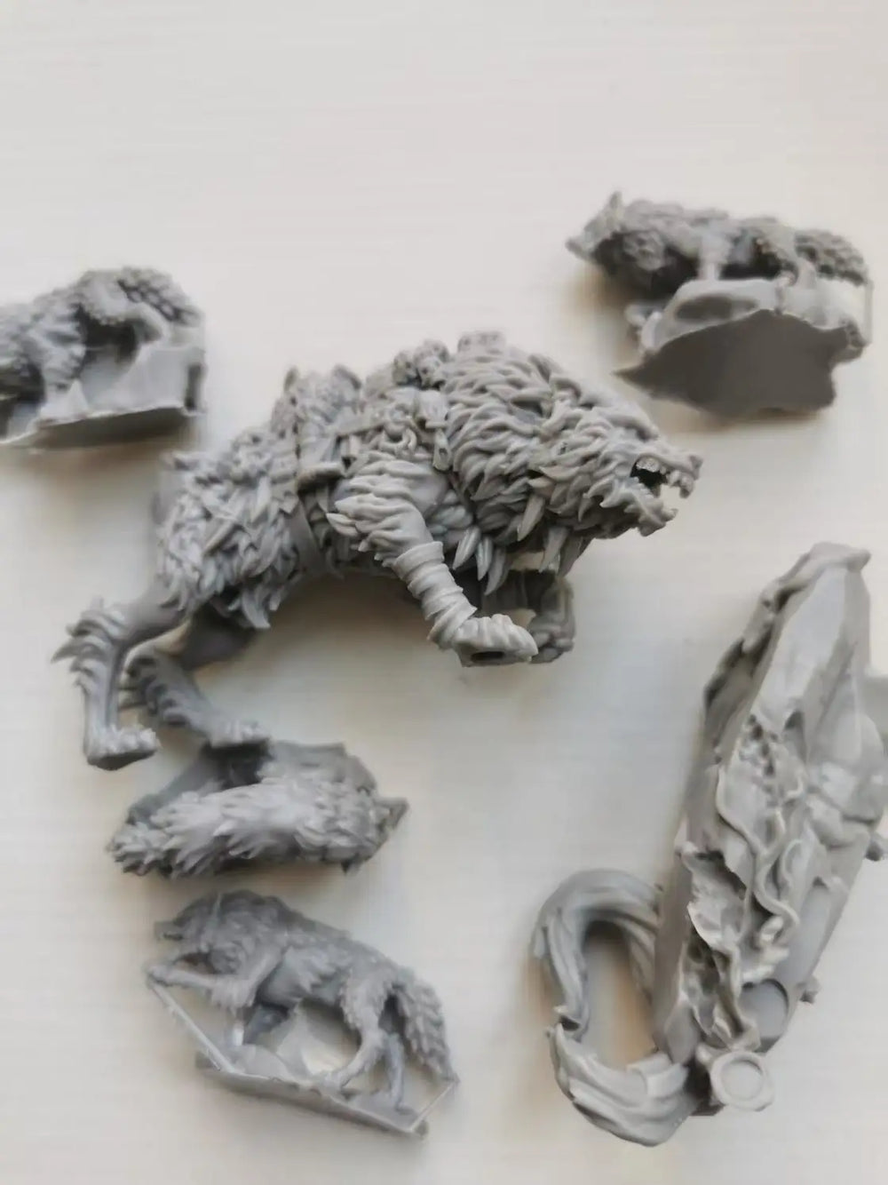 28mm Umbrey Lord of the Hunt, Resin Model Figure Kit, Fantasy Theme, Unassembled and Unpainted