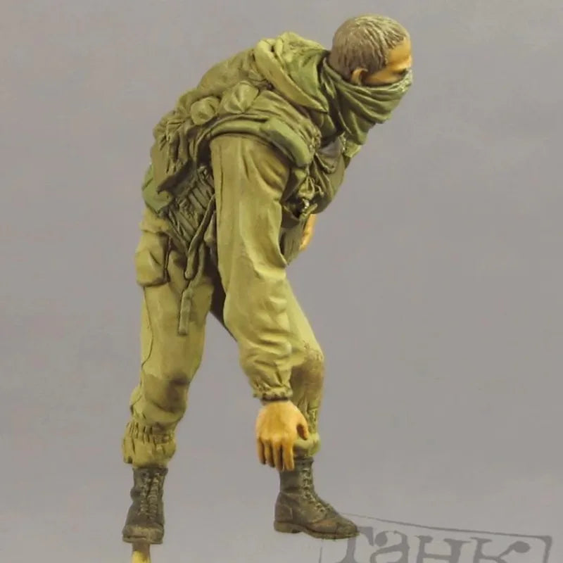 1/35 Modern Russian Sniper, Resin Model Figure Kit, Unassembled and Unpainted
