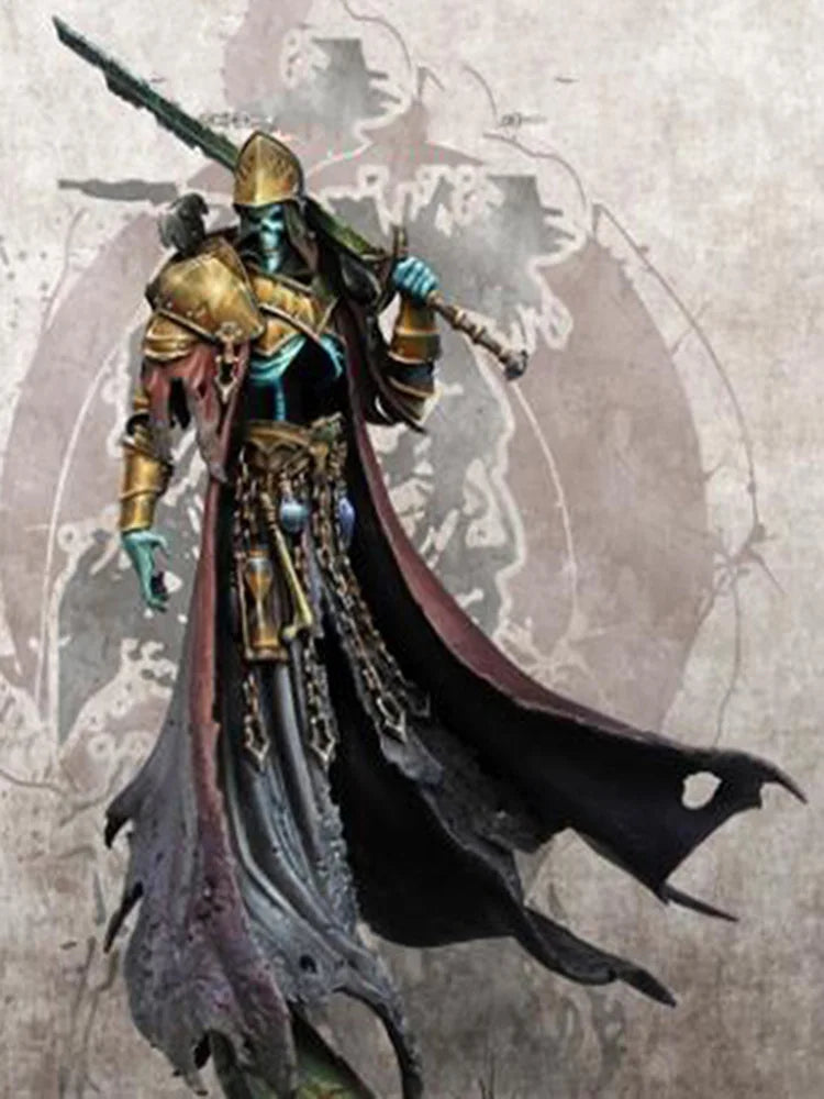 75mm Ancient Spectral Warrior, Resin Model Figure Kit, Unassembled and Unpainted
