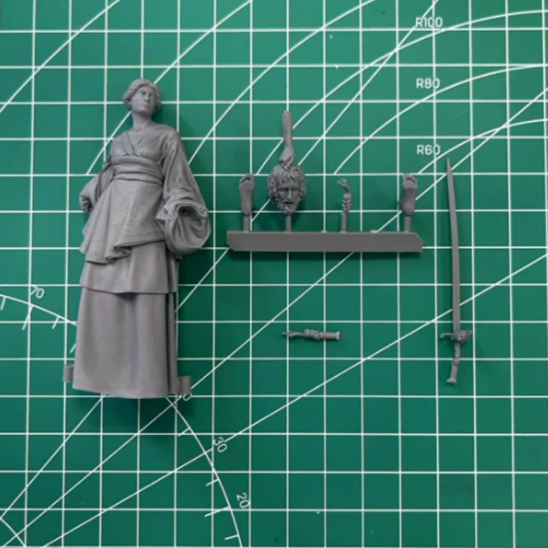 80mm Ancient Goddess of Victory, Resin Model Figure Kit, Unassembled and Unpainted