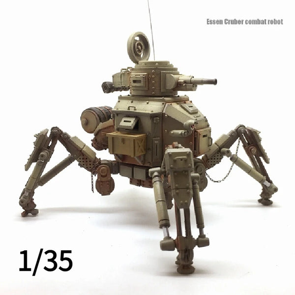 1/35 Armored Arachnid Combat Cruiser, Resin Model Vehicle Kit, Sci-Fi Theme, Unassembled and Unpainted