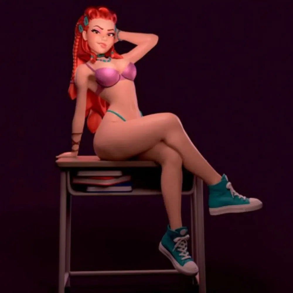 175mm Pin-up Female, Resin Model Figure Kit, Unassembled and Unpainted
