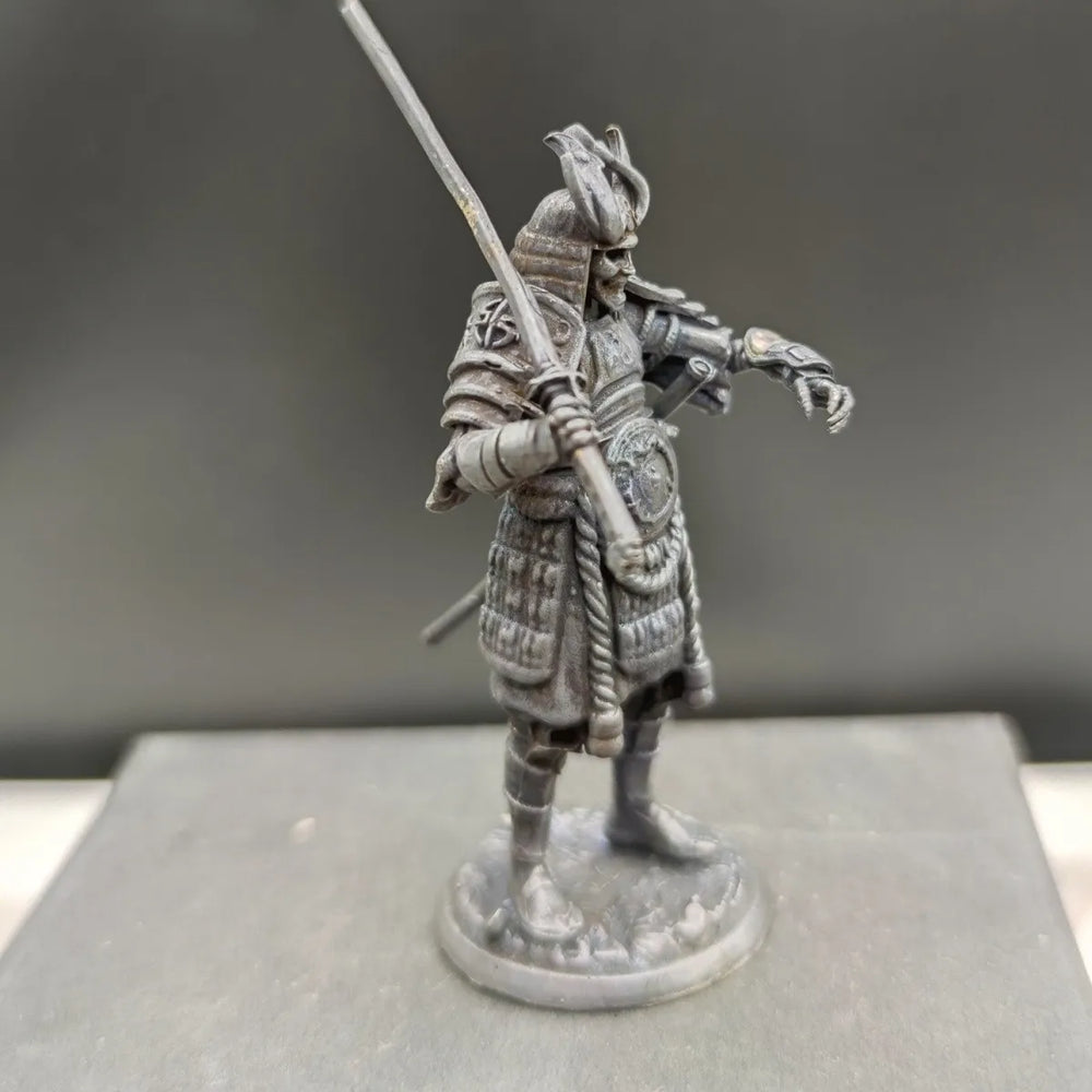 60mm Medieval Ghost Warrior, Resin Model Figure Kit, Fantasy Theme, Unassembled and Unpainted